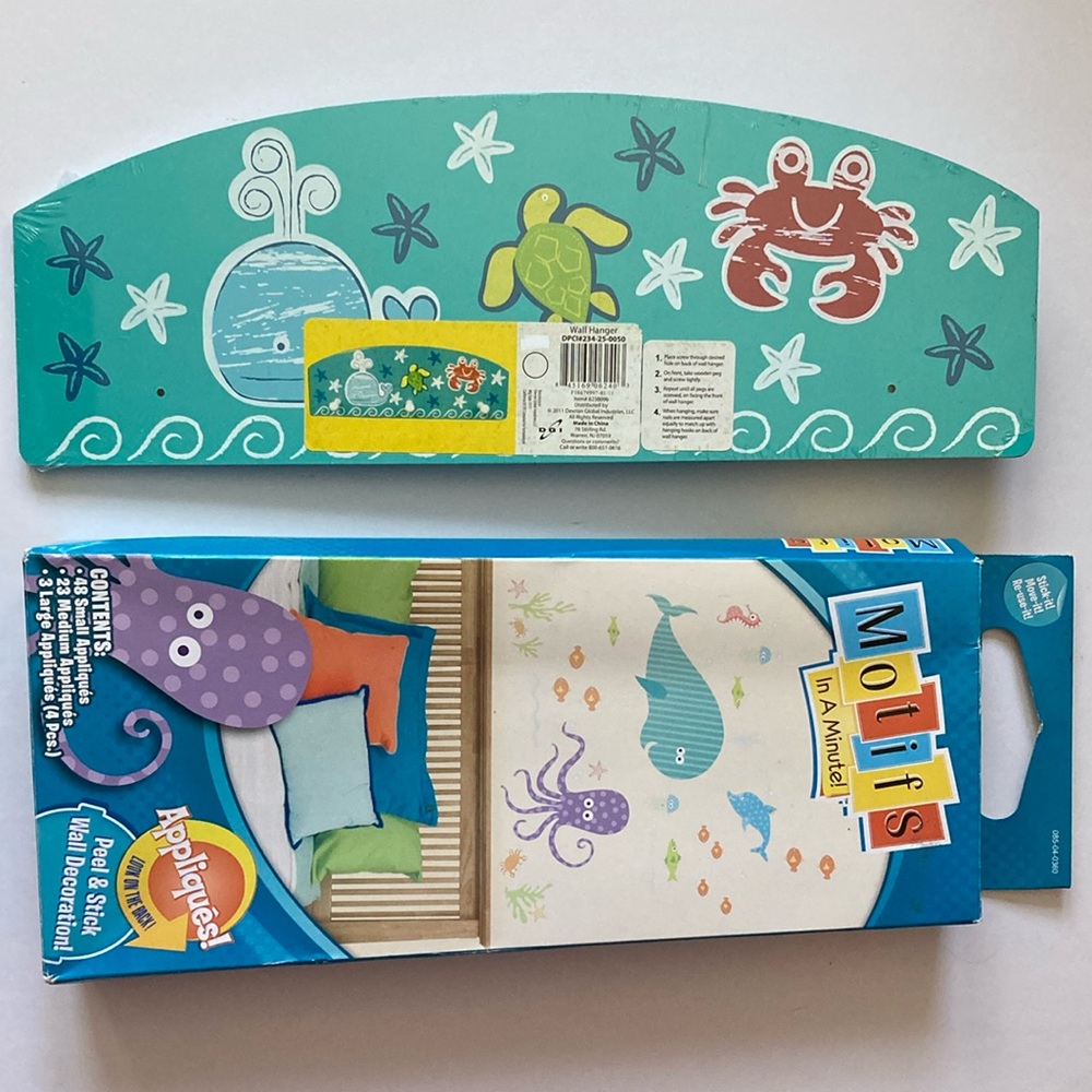 Ocean Theme Sea Life Kids Room Decor